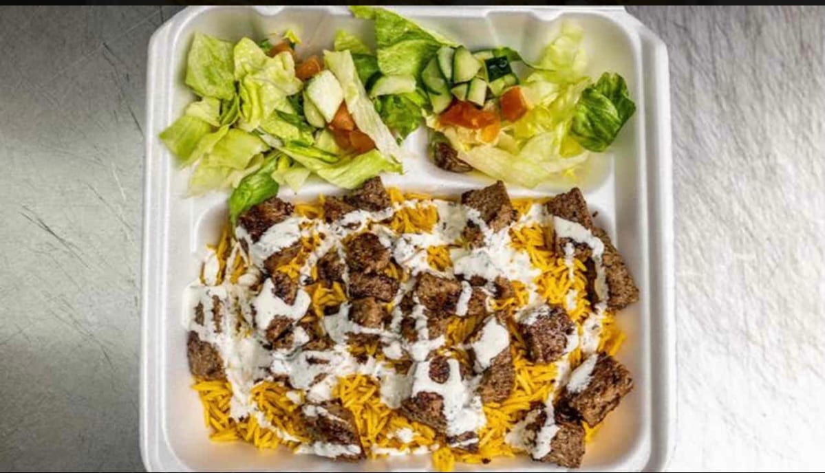 Lamb Over Rice.